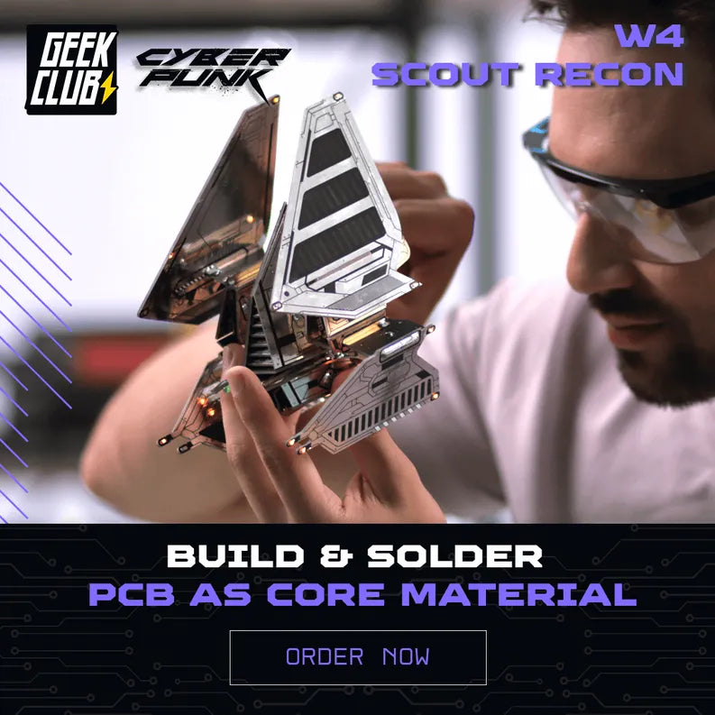 W4 Scout Recon Sci-Fi Scale Model