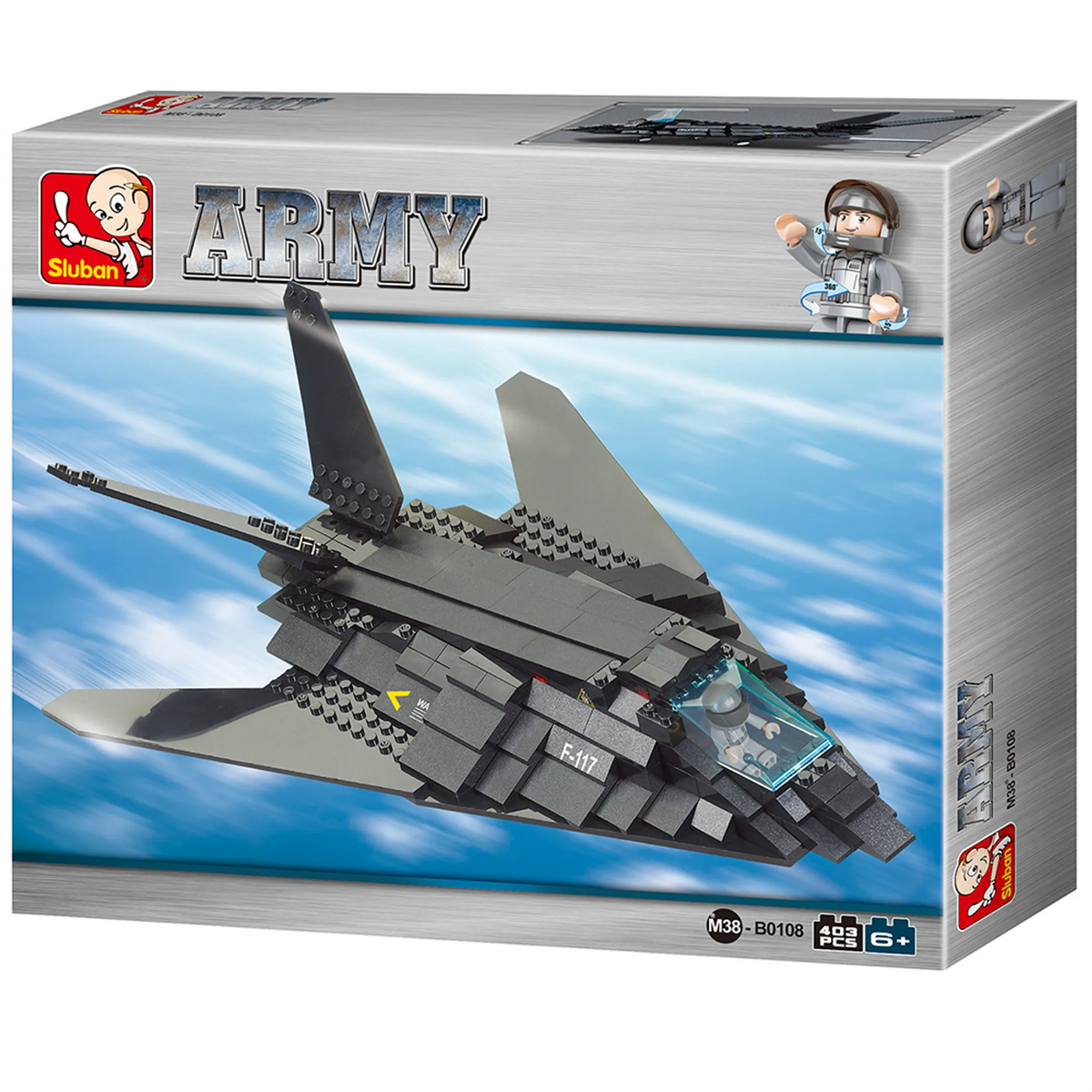 Air Force Stealth Bomber Brick Kit (209 pcs)