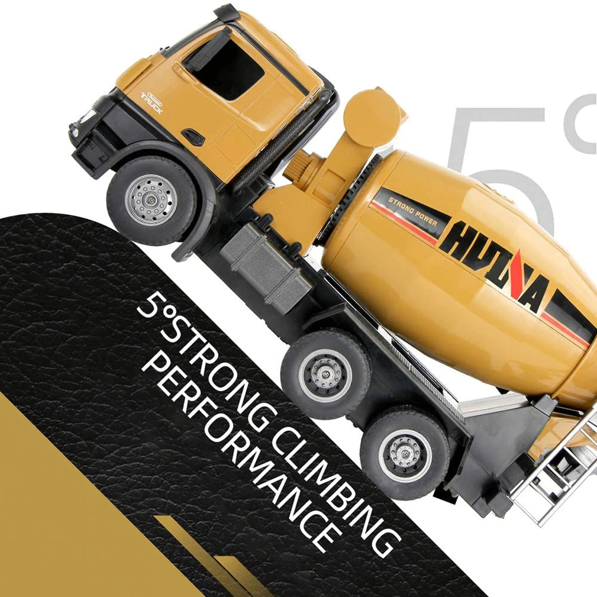 Huina 1574 RC Cement Mixer Truck (1:14 Scale)