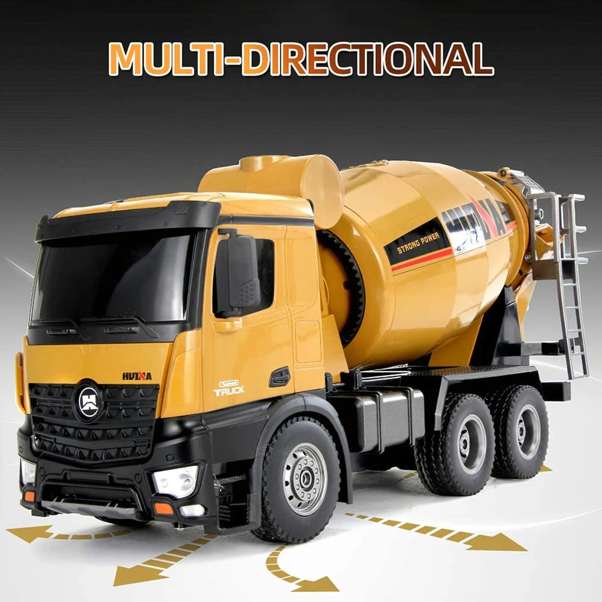 Huina 1574 RC Cement Mixer Truck (1:14 Scale)