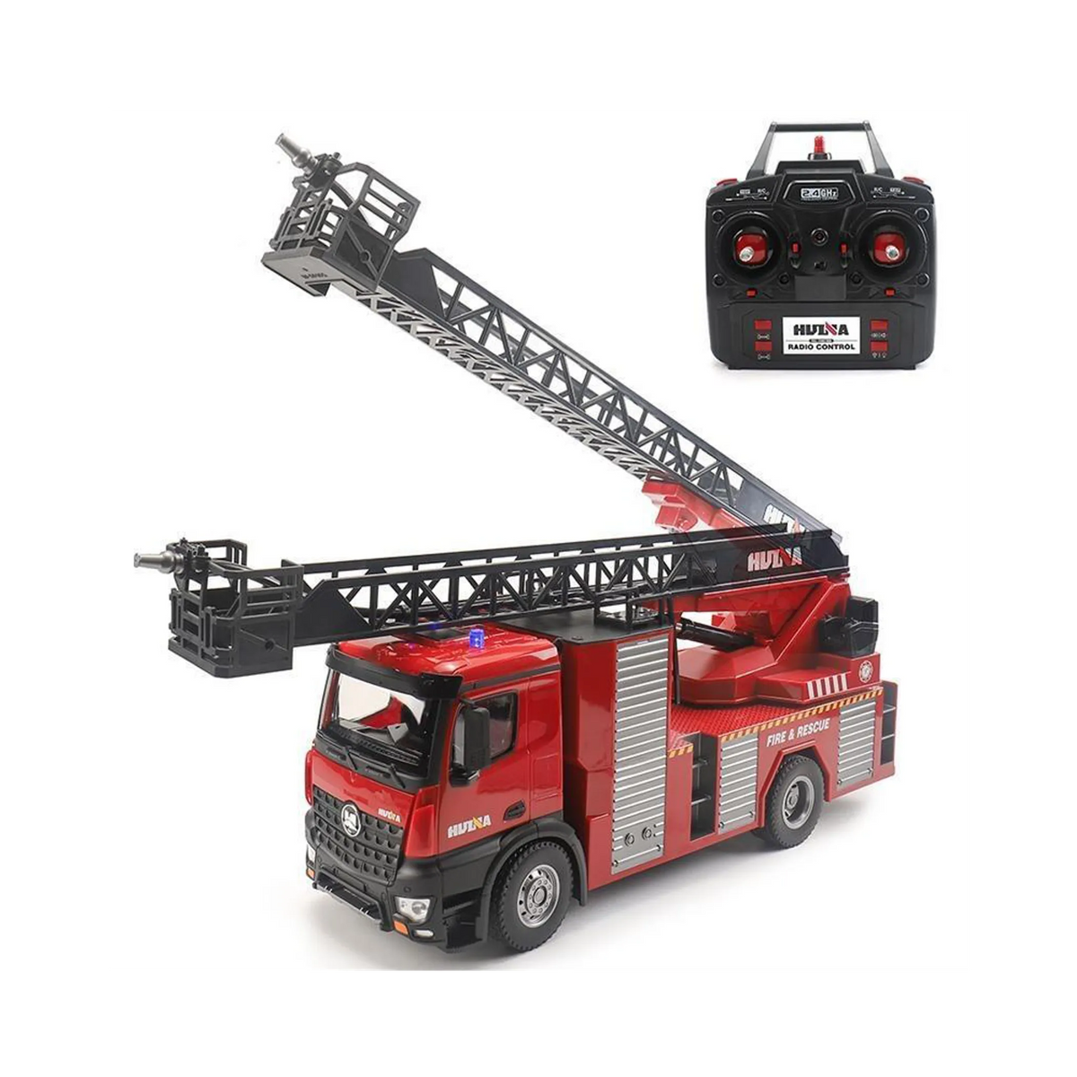 RC Fire Truck That Sprays Water (1:14 Scale)
