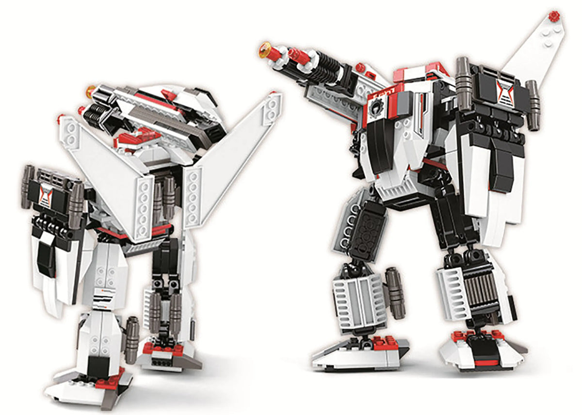 Space 3-in-1 Fighter Caston Brick Kit (313 pcs)