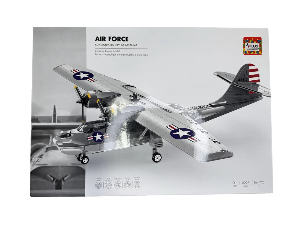 P-51 Mustang Fighter Plane Brick Set (256 pcs)