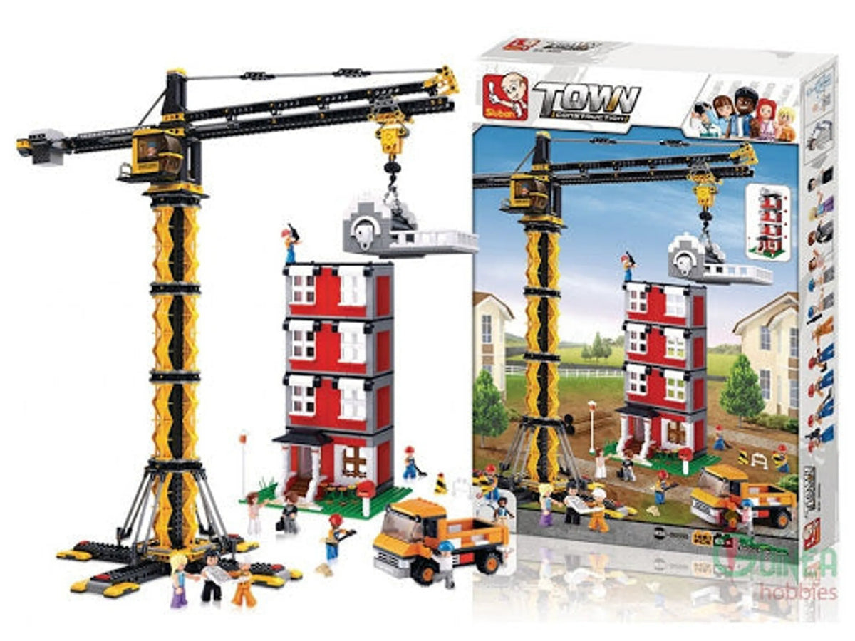 Tower Crane Construction Brick Kit (1461 pcs)