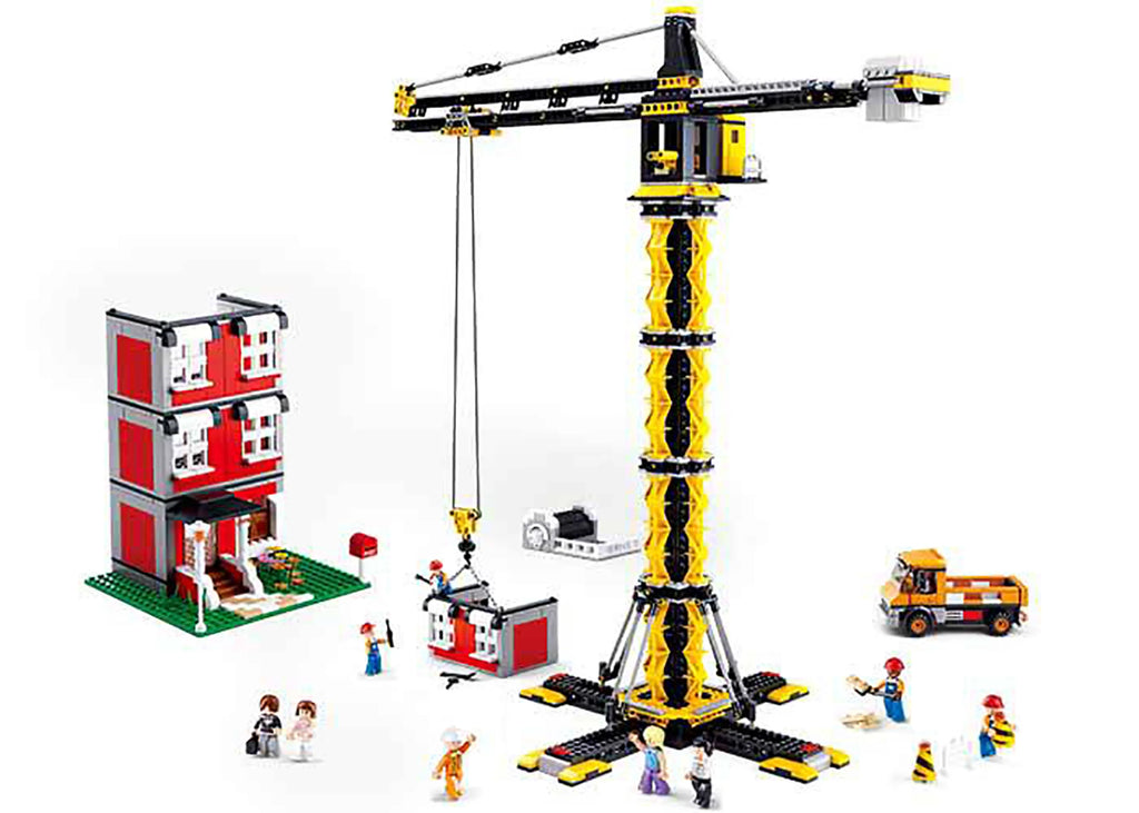 Tower Crane Construction Brick Kit (1461 pcs)