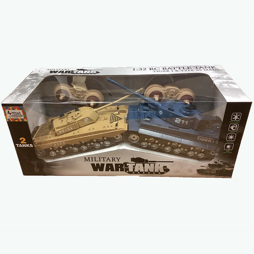 1:32 Scale RC Battle Tanks, Set of 2