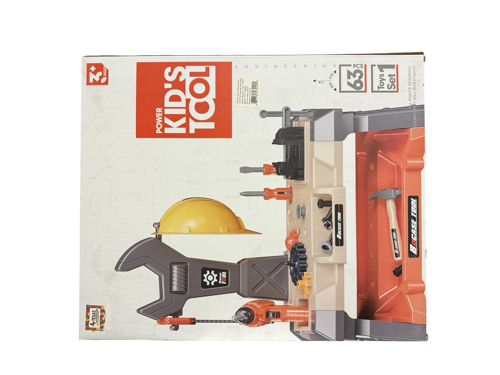 Kids Workbench Tool Set (63 pcs)