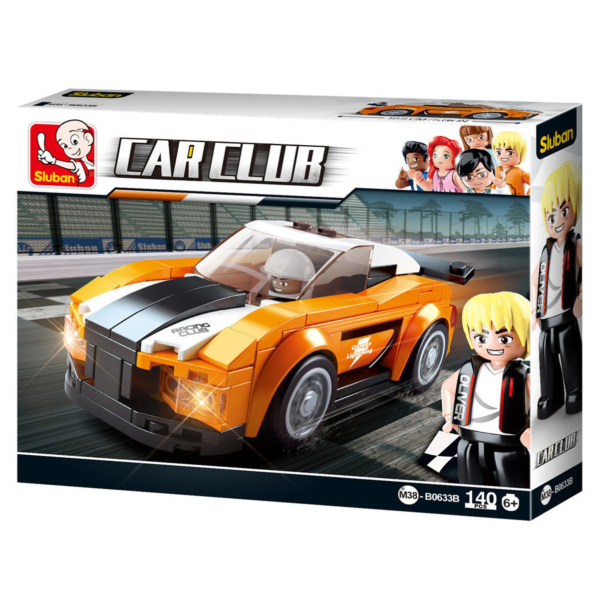 Car Club Bobcat Building Brick Kit (140 pcs)