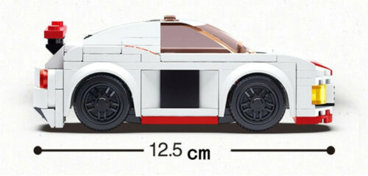 Car Club Knight Race Car Brick Kit (152 pcs)
