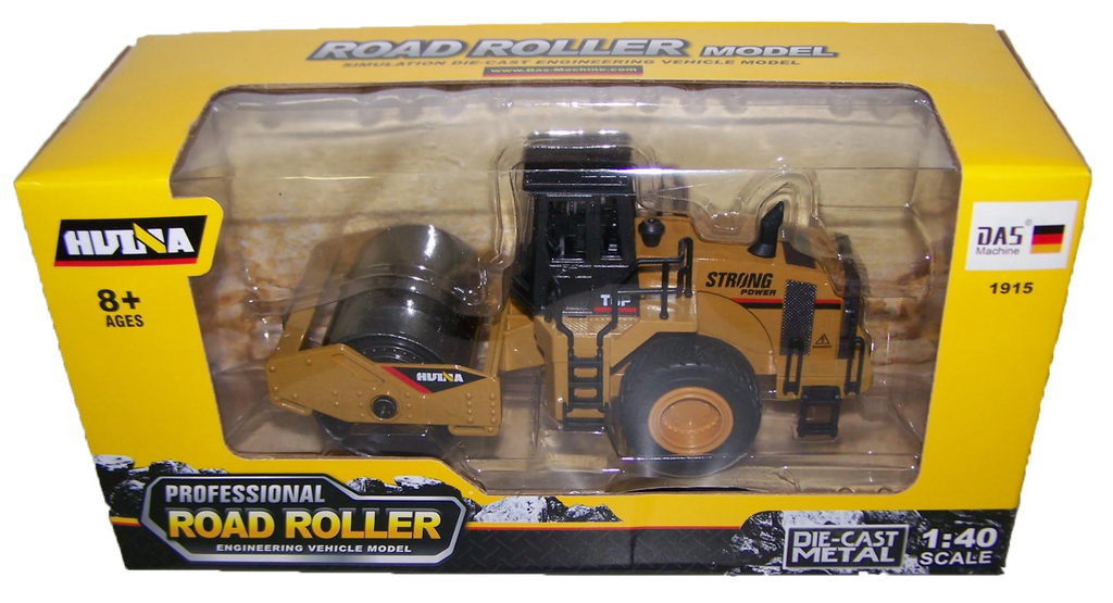 Road Roller Die-Cast Model (1:40 Scale)