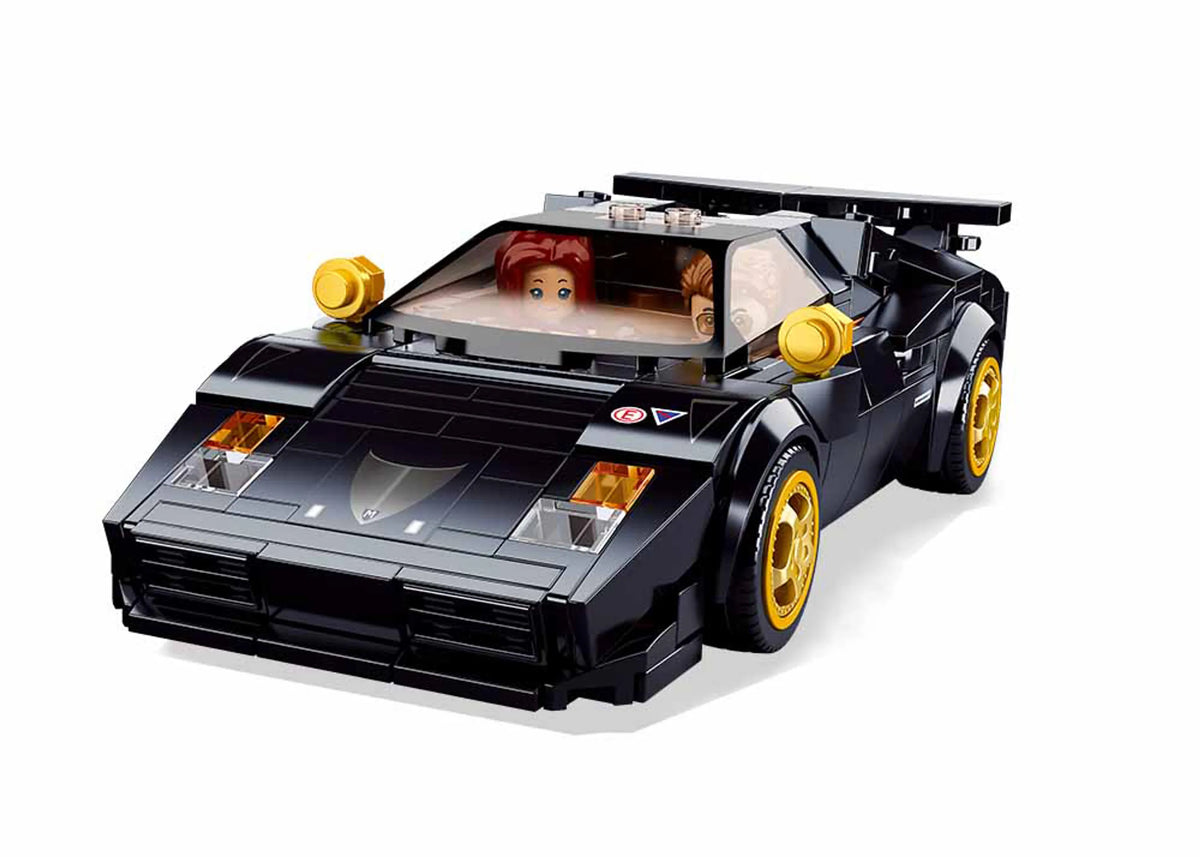 Sports Car Building Brick Kit (254 pcs)