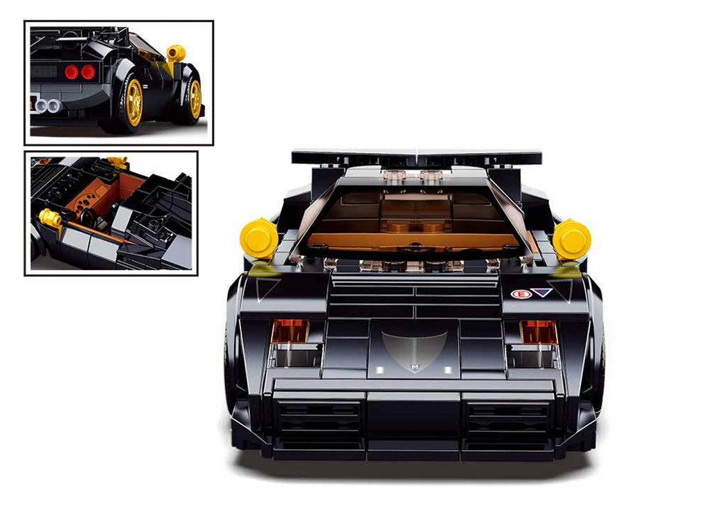 Sports Car Building Brick Kit (254 pcs)