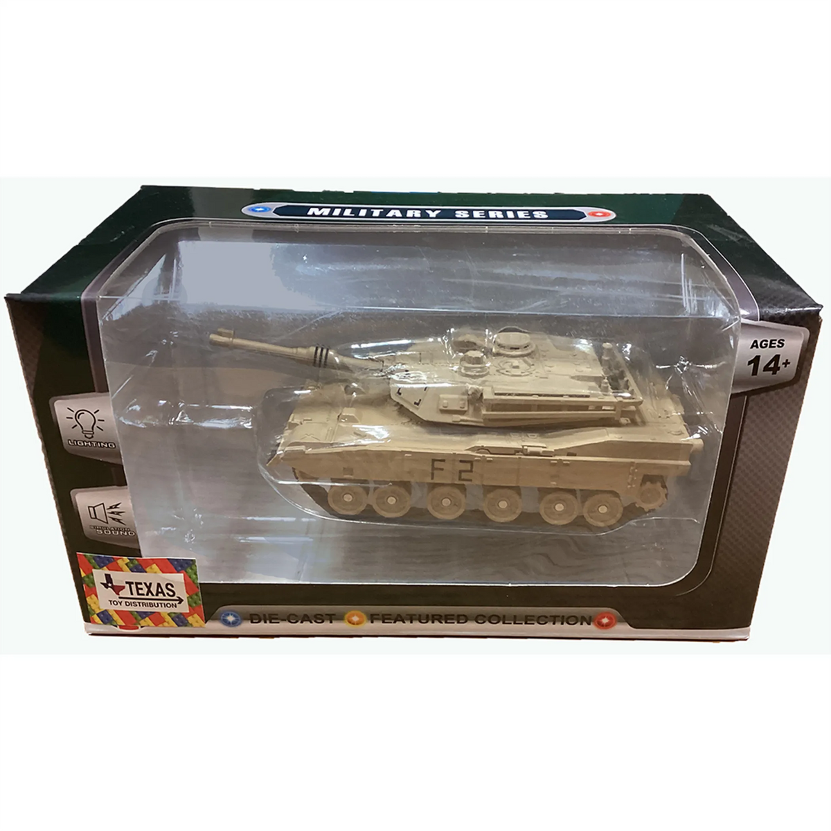 M1A2 Military Tank Die-Cast Model - view 2