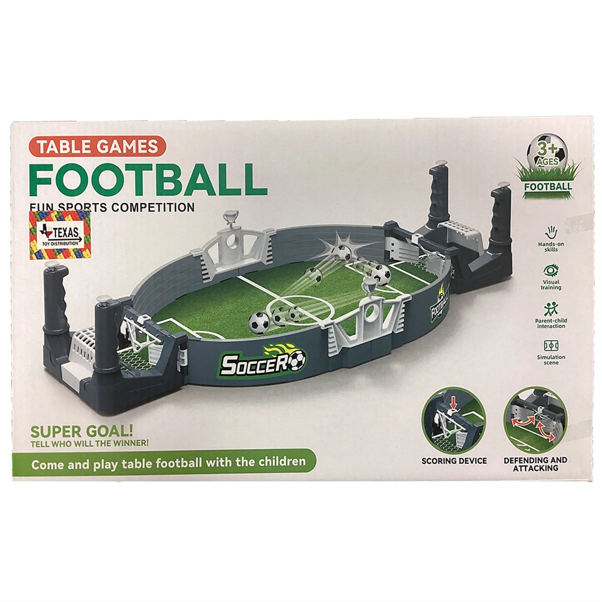 Mini Soccer Pinball Tabletop Arcade Game