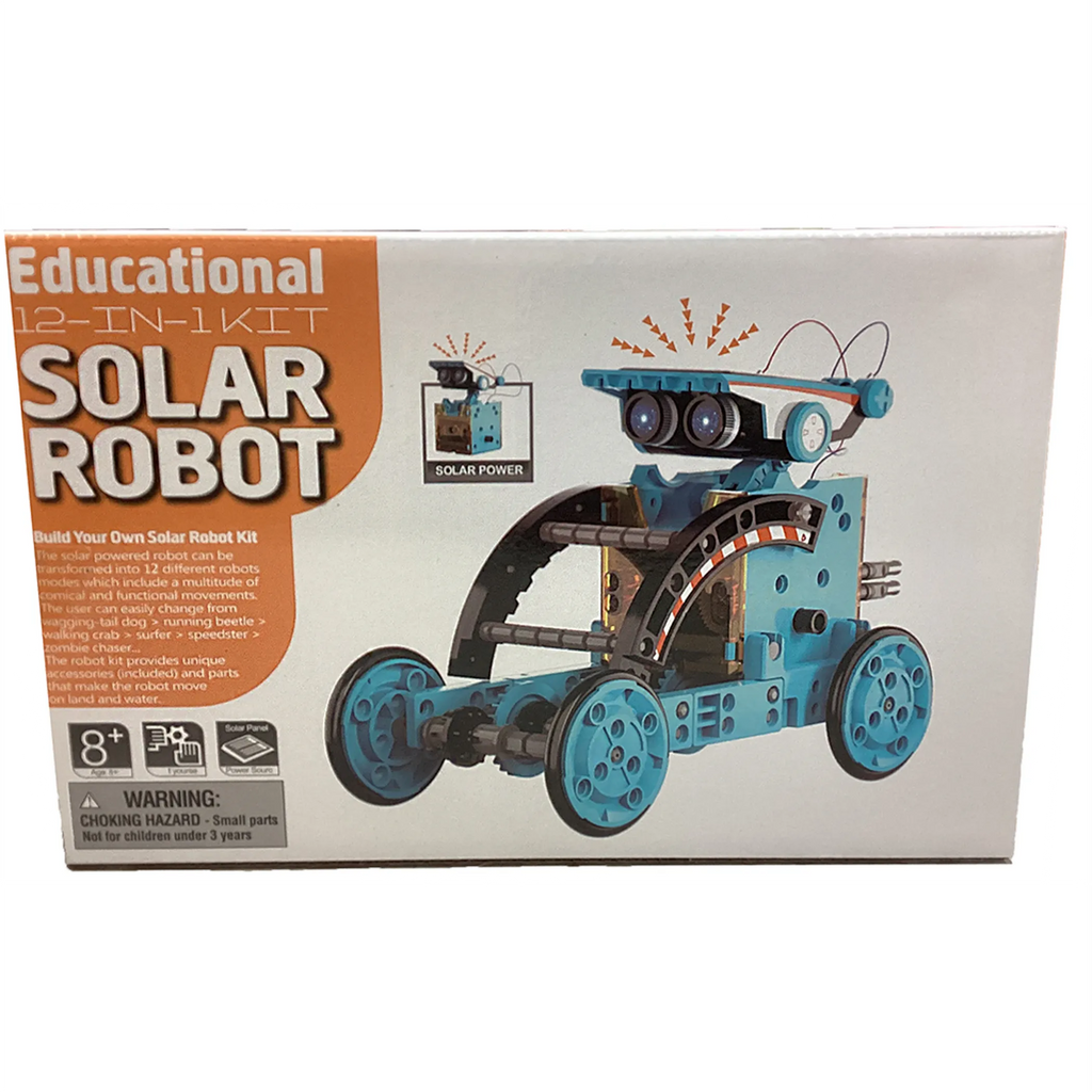 12-in-1 Solar Robot STEM Building Kit