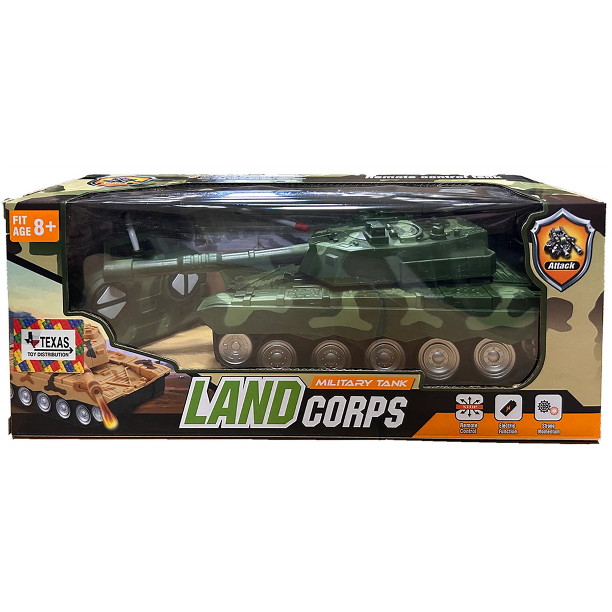 Camouflage RC Military Tank
