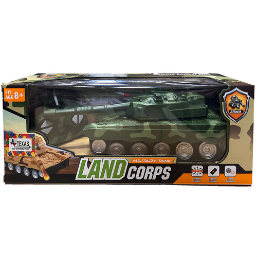 Camouflage RC Military Tank - view 2