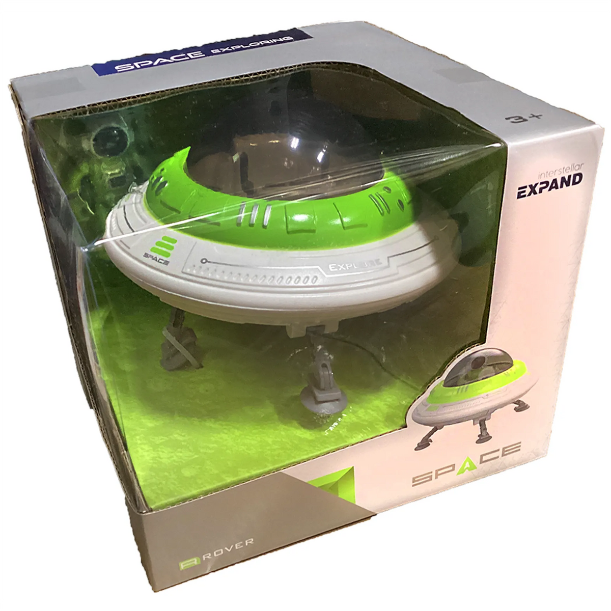 Space UFO Model with Astronaut Figure