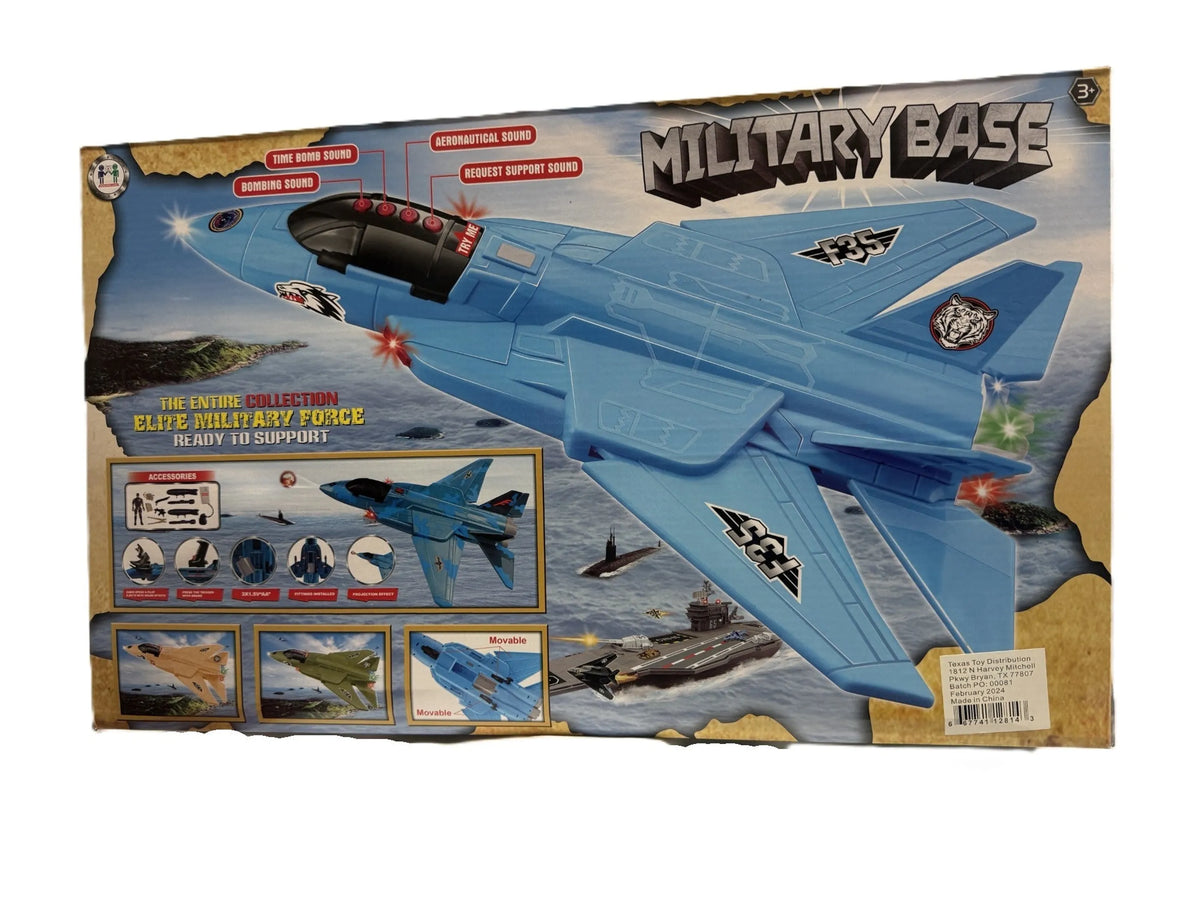 F-35 Military Jet Toy with Lights and Sound