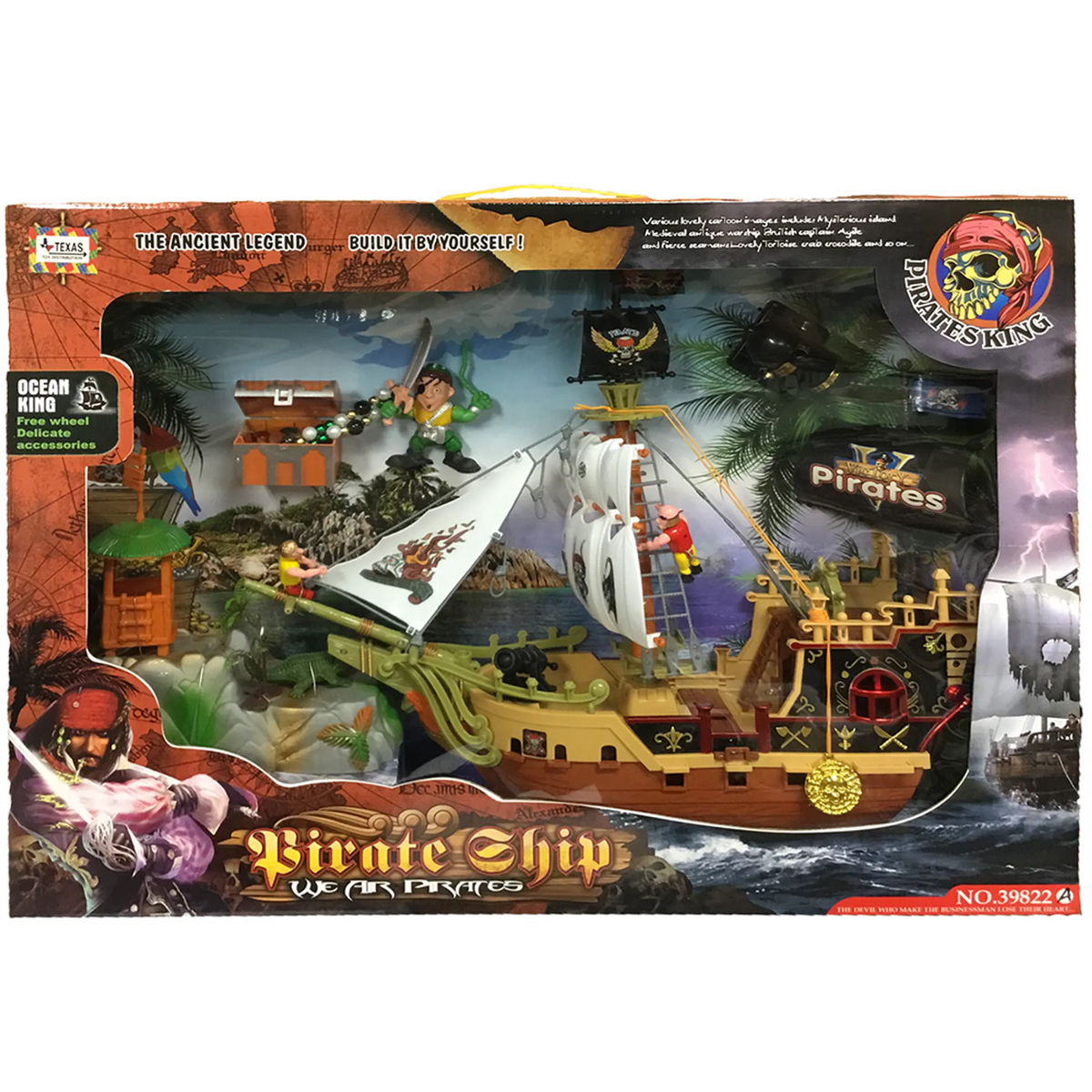Pirate Ship Adventure Play Set - view 2