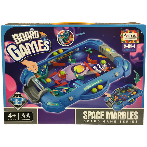 2-in-1 Space Pinball Marble Tabletop Game - view 2