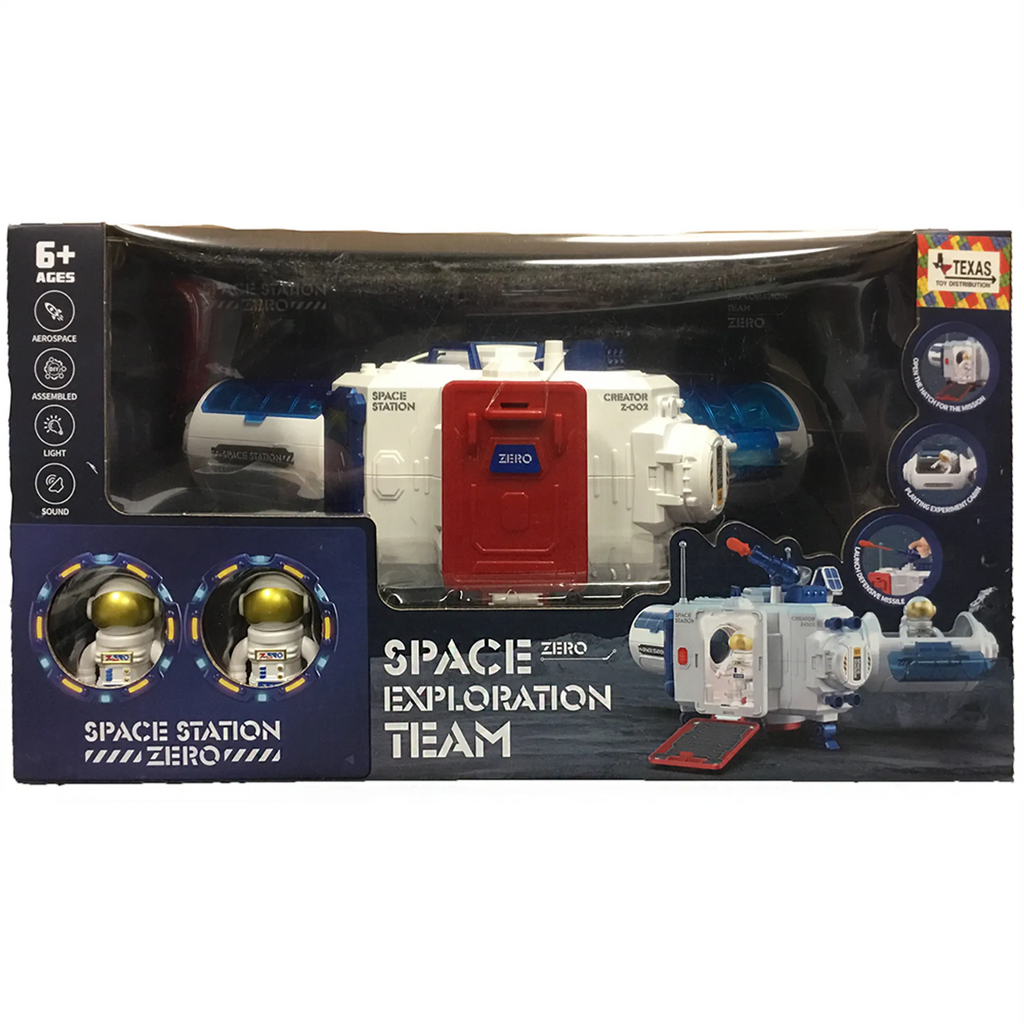 Space Station Play Set with Exploration Team