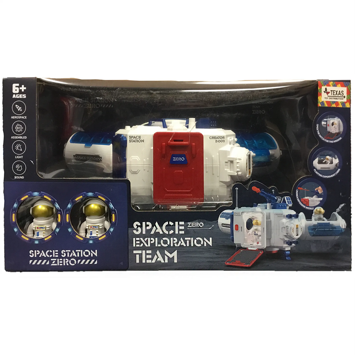Space Station Play Set with Exploration Team