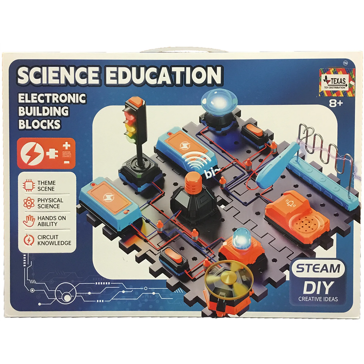Electronic Circuit Board DIY STEM Kit with Lights