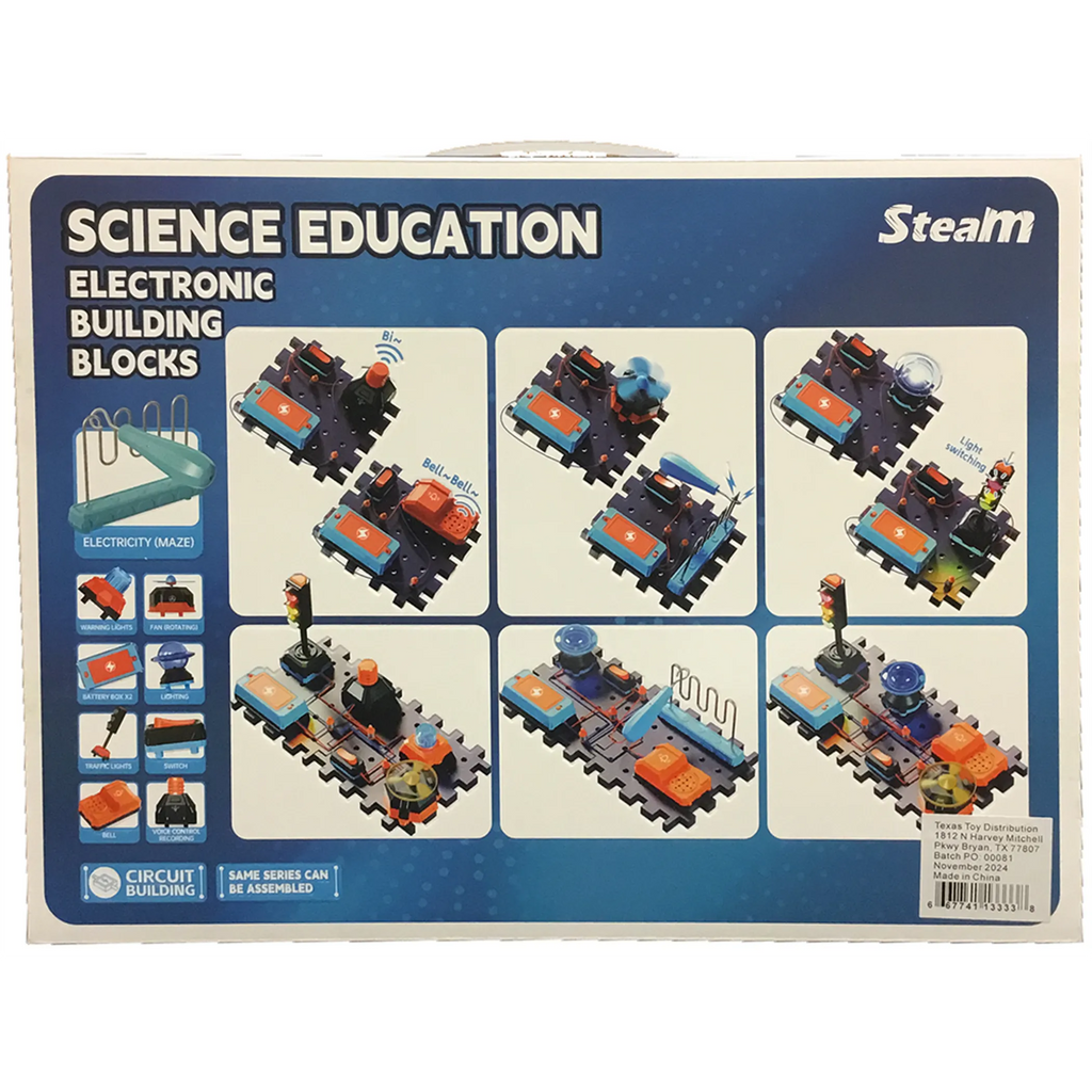 Electronic Circuit Board DIY STEM Kit with Lights