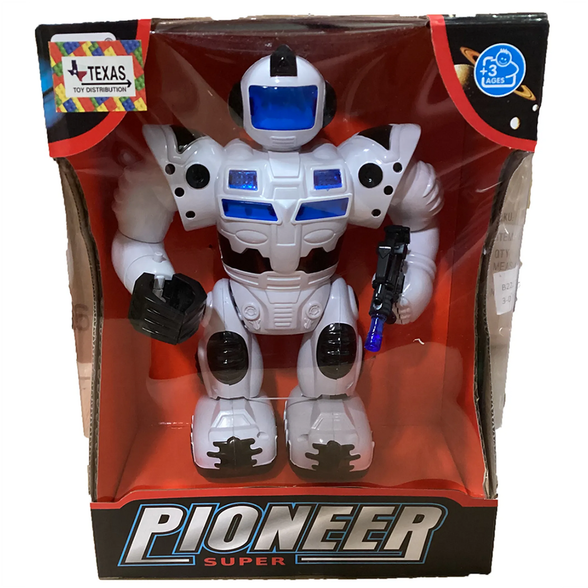 Electronic Walking Robot with Lights and Sounds