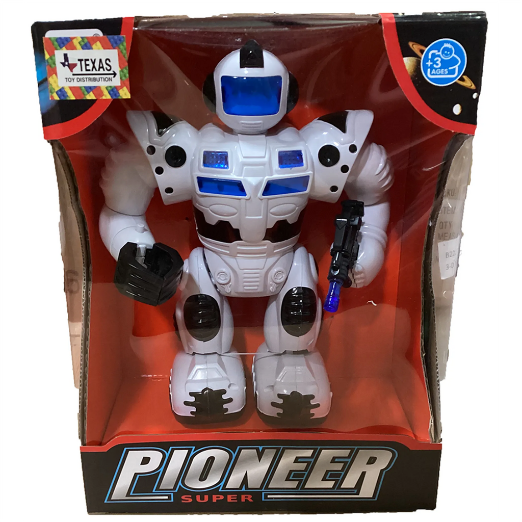 Electronic Walking Robot with Lights and Sounds