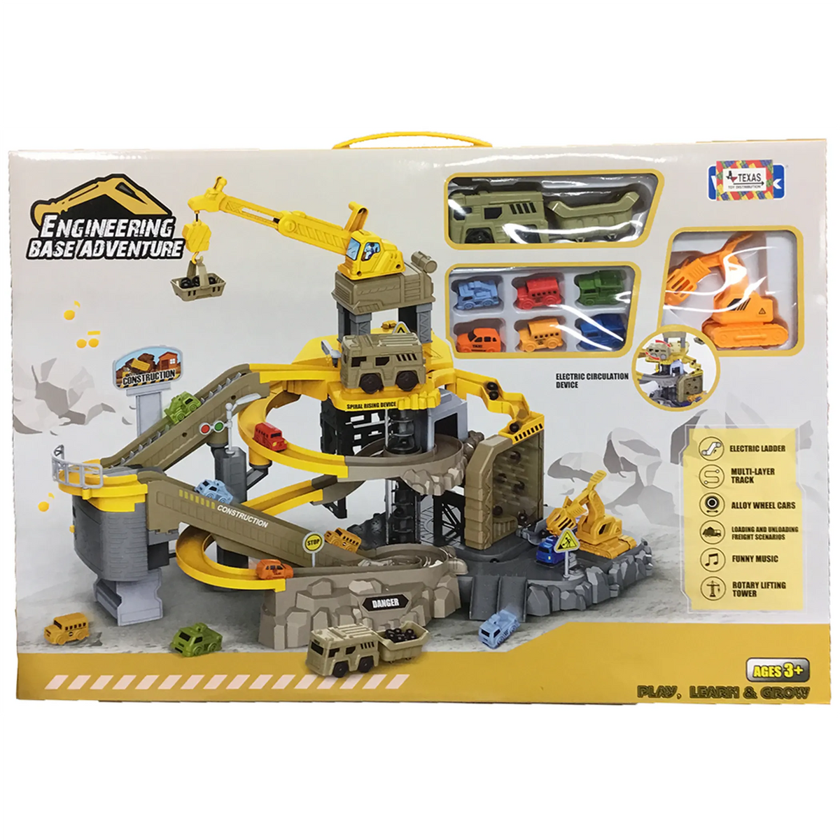 Engineering Base Mine Adventure Play Set