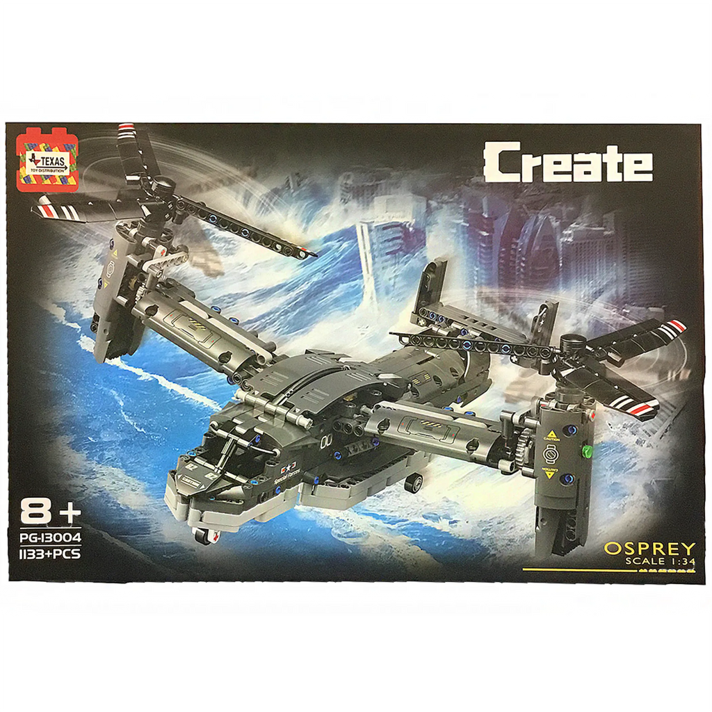 Osprey Military Plane Building Kit (1133 pcs)