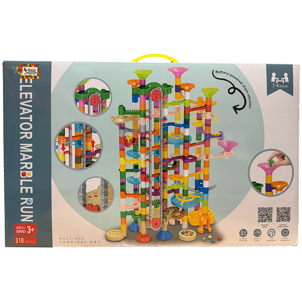 Large Elevator Marble Run Set (310 pcs)