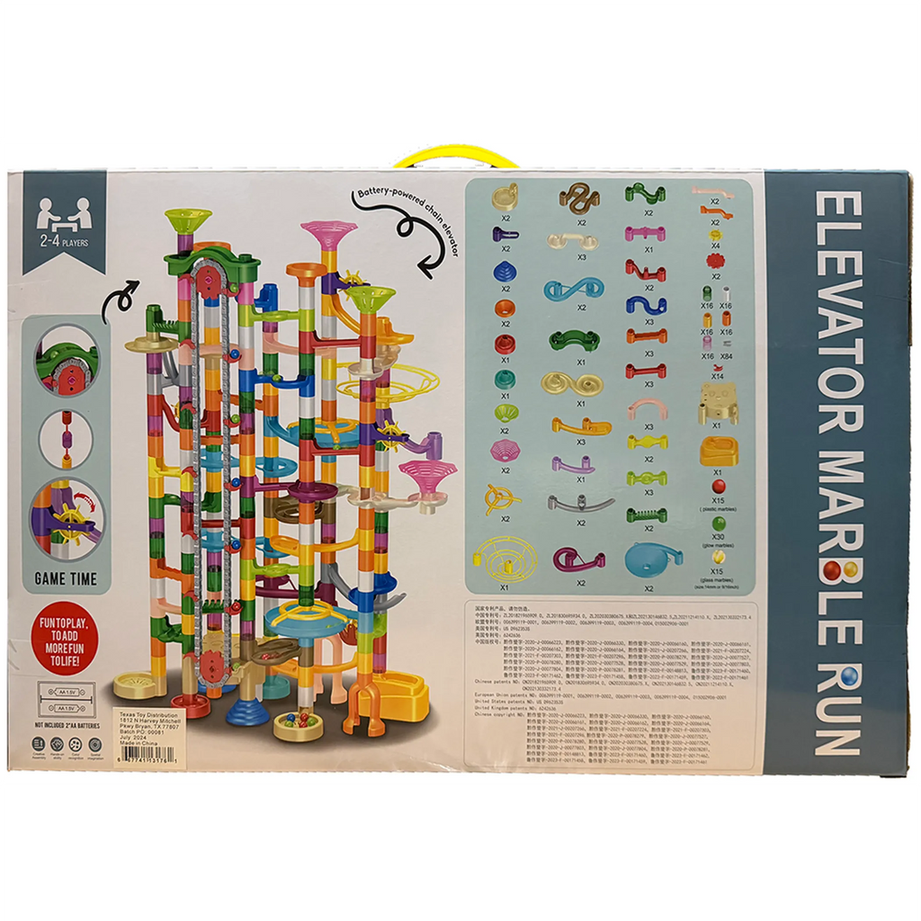 Large Elevator Marble Run Set (310 pcs)
