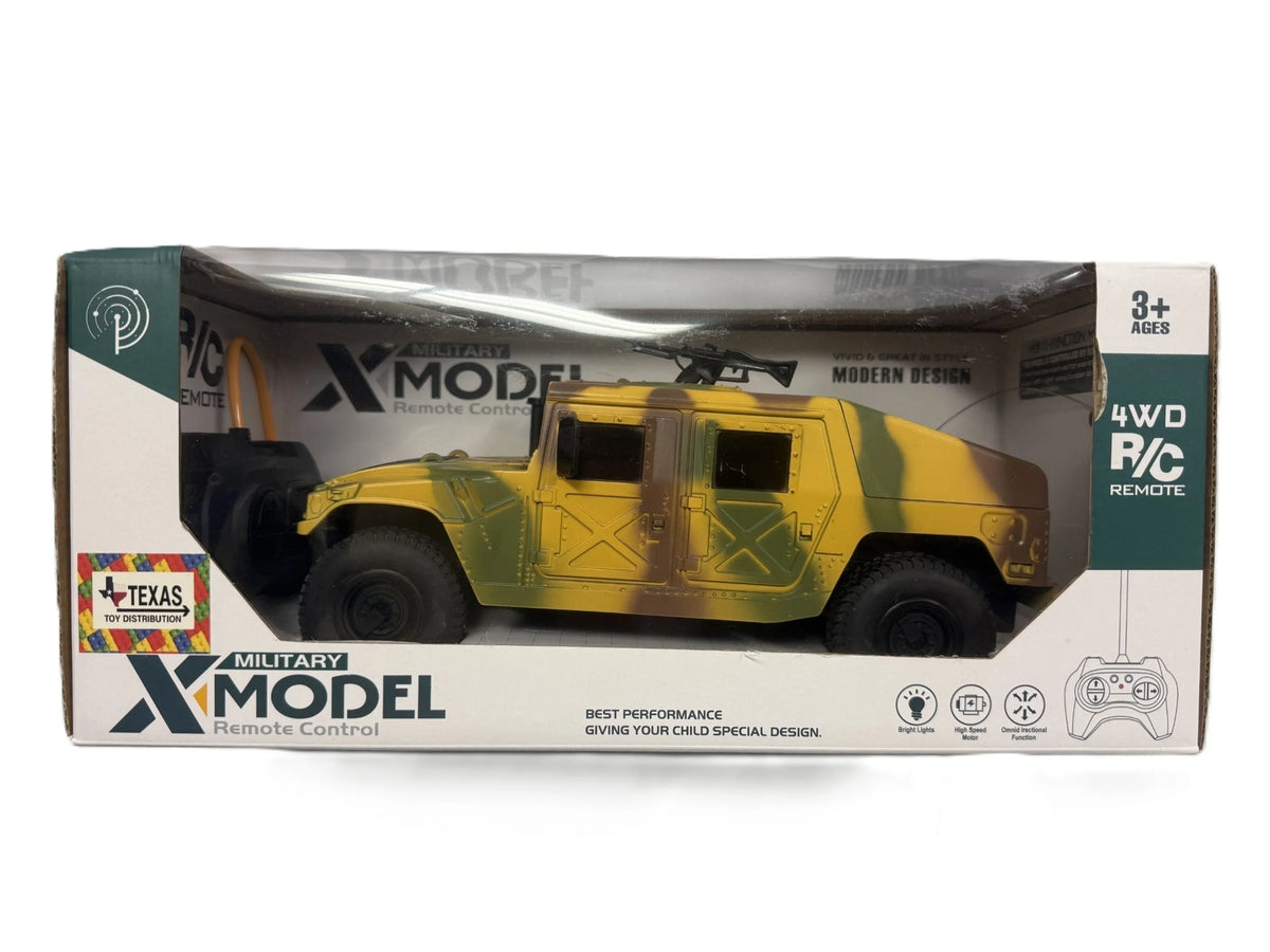 RC Military Hummer with Camo Finish