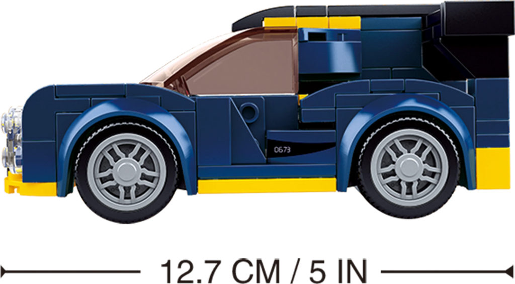 Car Club LeMans Race Car Brick Kit (154 pcs)