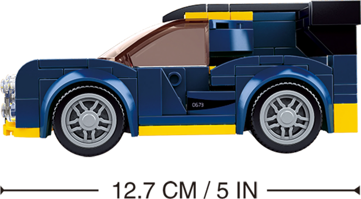 Car Club LeMans Race Car Brick Kit (154 pcs)