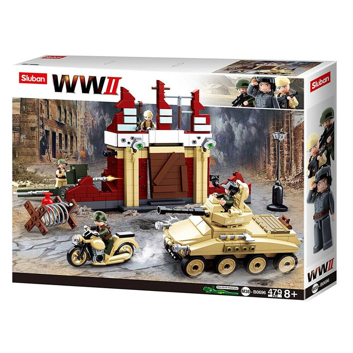 WWII Battle of Stalingrad Brick Kit (479 pcs)