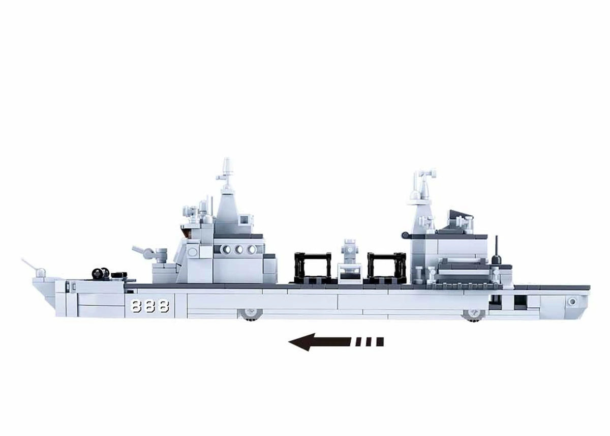 Supply Ship 1:450 Model Building Brick Kit (495 pcs)