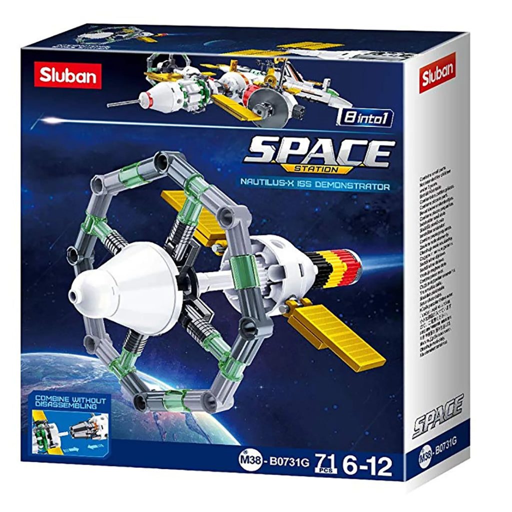 NautilusX ISS Demonstrator Building Brick Kit (71 pcs)