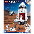 Space Rocket Base Building Brick Kit (733 pcs)