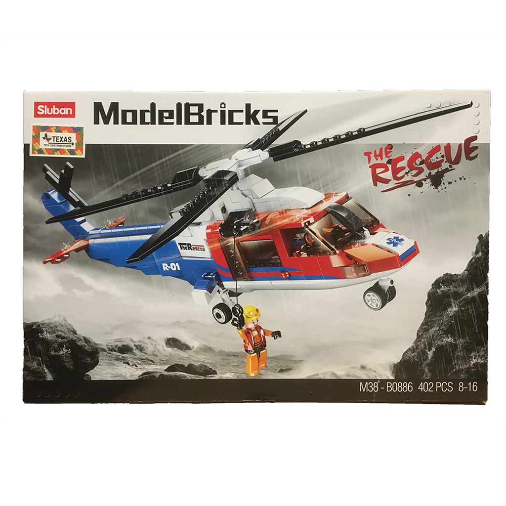 The Rescue Medivac Coast Guard Helicopter (402 pcs)