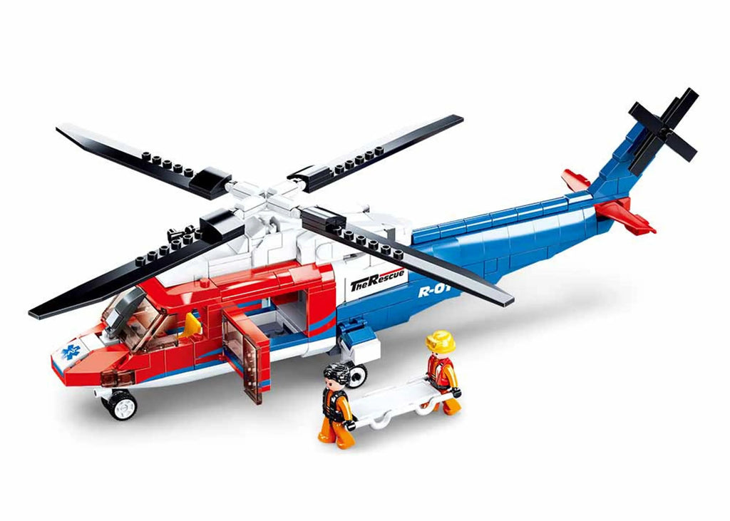The Rescue Medivac Coast Guard Helicopter (402 pcs)
