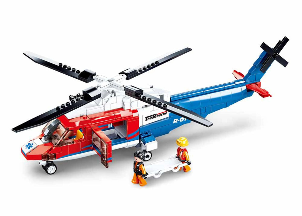 The Rescue Medivac Coast Guard Helicopter (402 pcs)