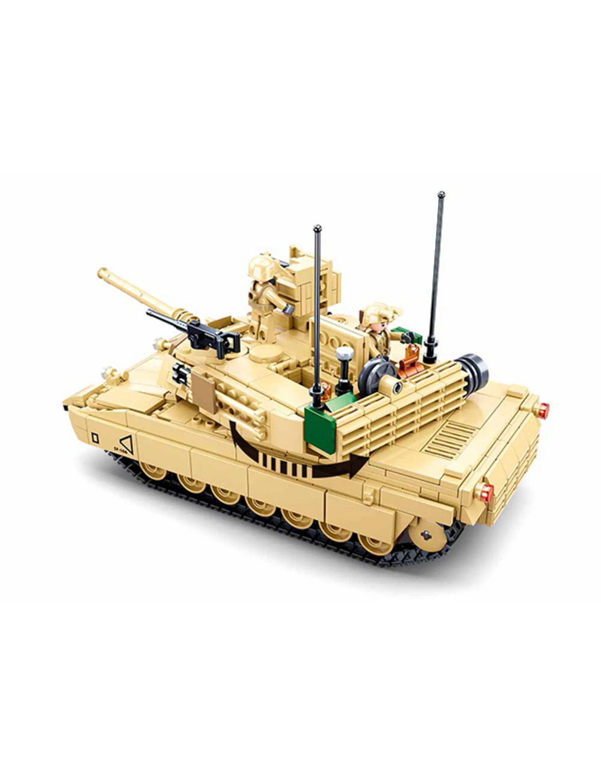 M1A2 Abrams Main Battle Tank Brick Kit (781 pcs) - view 3