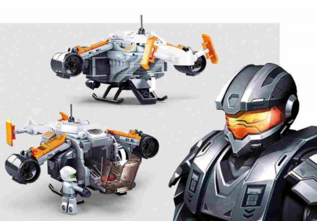 Atomic Storm Thunder Aircraft Brick Kit (211 pcs)