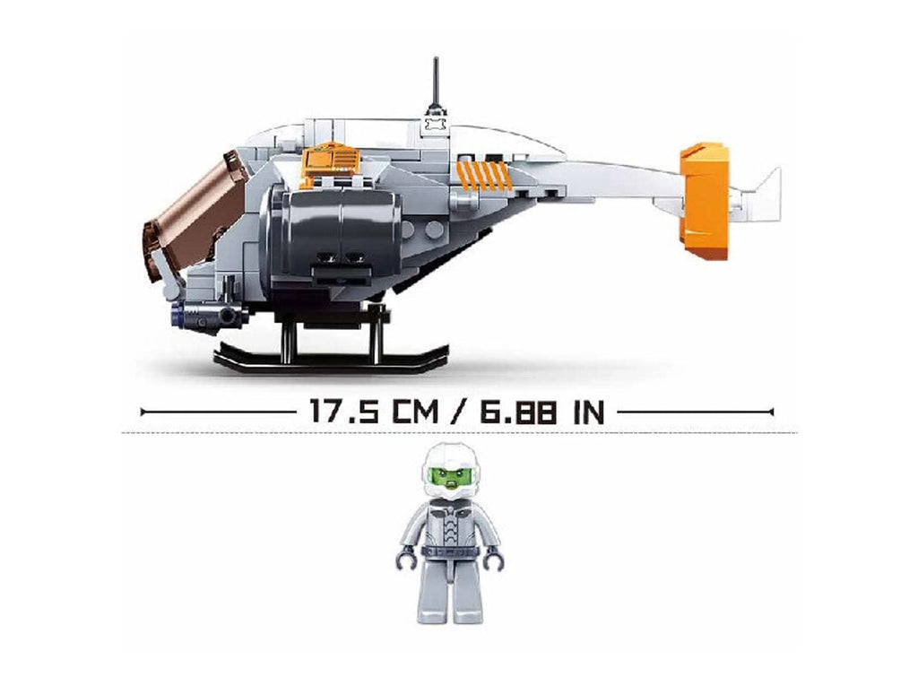 Atomic Storm Thunder Aircraft Brick Kit (211 pcs)