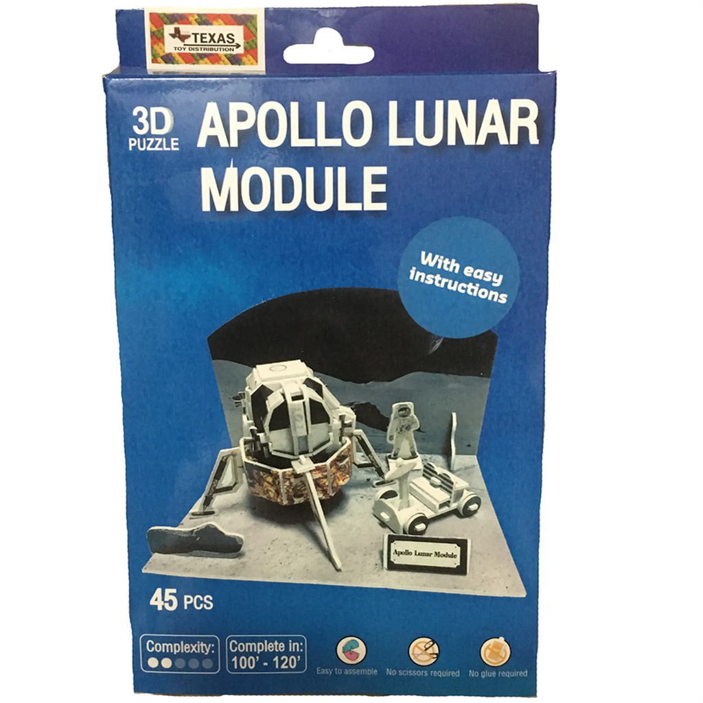 Apollo Lunar Module 3D Puzzle (45 pcs)