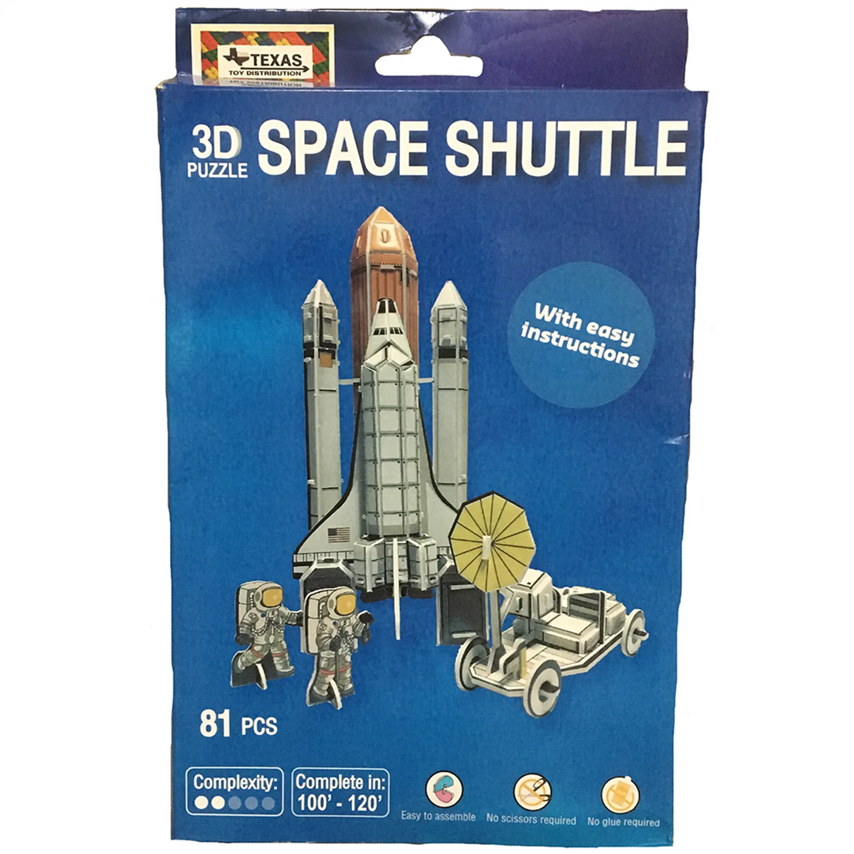 Space Shuttle 3D Puzzle (67 pcs)